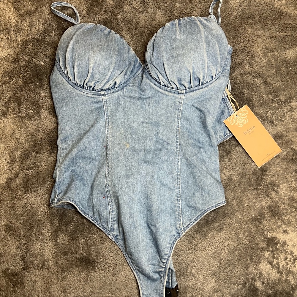 Jean BodySuit Push Up